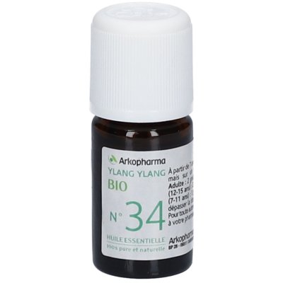 ARKOPHARMA Huile Essentielle N&deg;34 Ylang Ylang Bio 5ml 