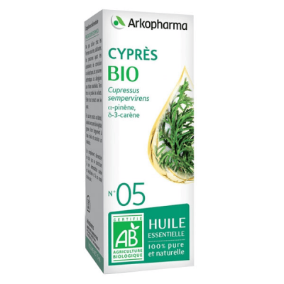 ARKOPHARMA Huile Essentielle N&deg;5 Cypres Bio 10ml 
