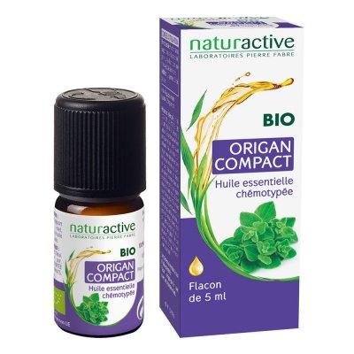 NATURACTIVE Huile Essentielle Origan Bio  - Le Flacon De 5ml