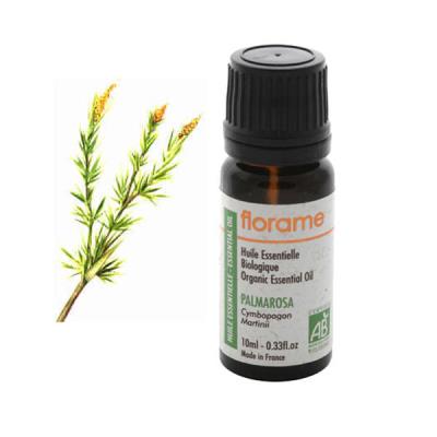 FLORAME Huile Essentielle - Palmarosa Bio Cymbopogon Martinii - 10ml