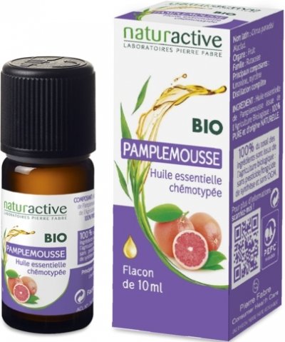 NATURACTIVE Huile Essentielle Pamplemousse Bio  - Le Flacon De 10ml