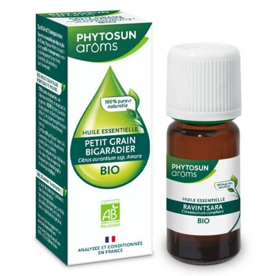 PHYTOSUN AROMS Huile Essentielle Petit Grain Bigaradier Bio 10ml 