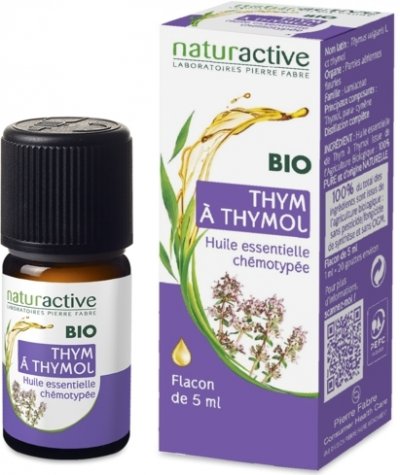 Huile Essentielle Thym A Thymol Bio Naturactive - Le Flacon De 5ml