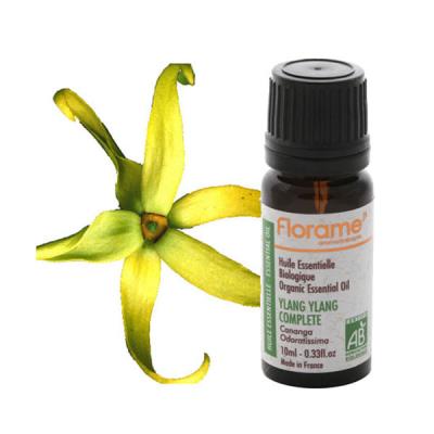 FLORAME Huile essentielle - ylang-ylang compl&egrave;te bio cananga odorata- 10ml