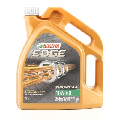 CASTROL Huile moteur  Edge Supercar A3/B3-B4 Essence/Diesel 10W60 5L