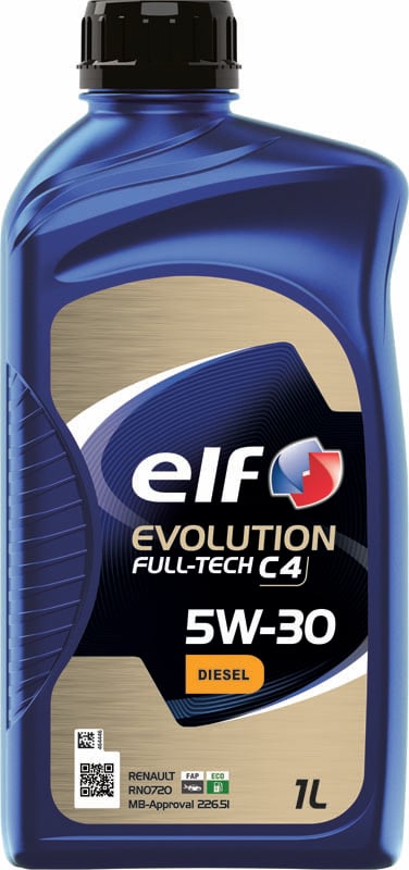 ELF Huile Moteur  Evolution Full-tech C4 5w30 Diesel 1 L