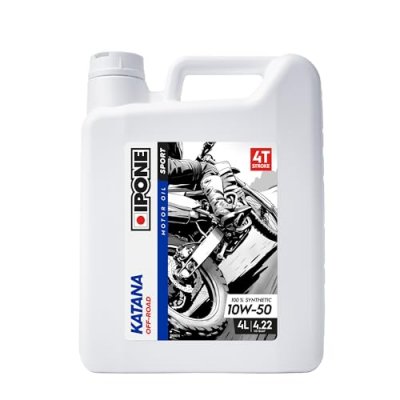 IPONE Huile moteur  KATANA OFF ROAD 10W50 - bidon de 4 Litres
