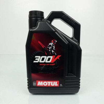 MOTUL Huile Moteur  300 V 4T Factory Line Off Road 15W-60, 4 litres