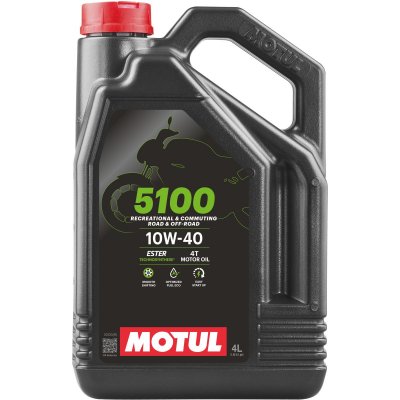 MOTUL Huile moteur  5100 4T 10W40 Semi-synth&egrave;se 4L 