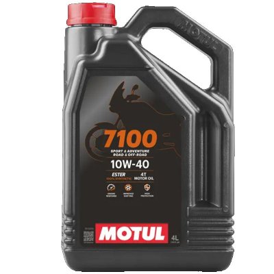MOTUL Huile moteur  7100 4T 10W40 100% synth&egrave;se 4L 