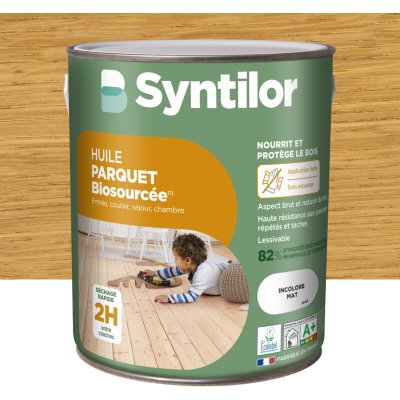 SYNTILOR Huile Parquet Nature Protect  2,5L Incolore - Incolore