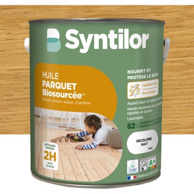 SYNTILOR Huile Parquet Nature Protect  5L Incolore - Incolore