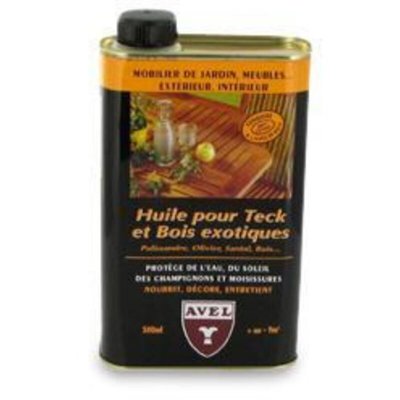 AVEL Huile protectrice - teck, bois exotique - 1 l - 