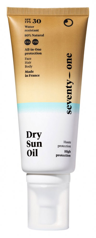 SEVENTYONE PERCENT Huile solaire s&egrave;che min&eacute;rale corps SPF30 - Seventy One Percent