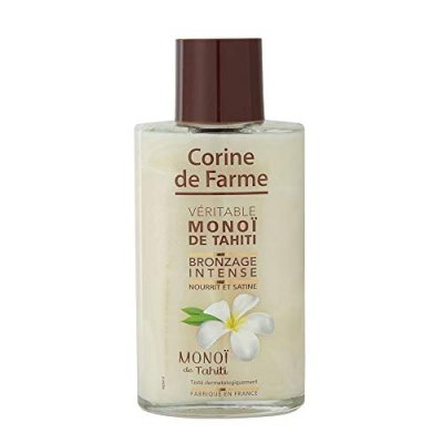 CORINE DE FARME Huile v&eacute;ritable monoi de Tahiti bronzage intense, nourrit et satine