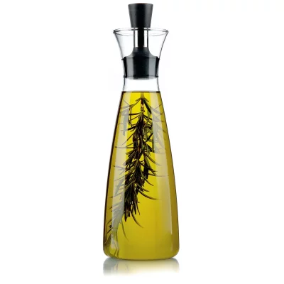 EVA SOLO Huilier vinaigrier en verre avec bec stop-goutte 0,5 litre
