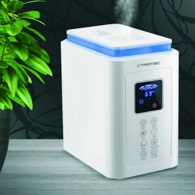TROTEC Humidificateur d'air &agrave; ultrasons de 4L pour 30 m&sup2; 