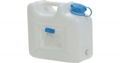 HAOENERSDORFF H&uuml;nersdorff jerricane &agrave; eau 12 l hd-pe empilable, avec robinet &eacute;cou.