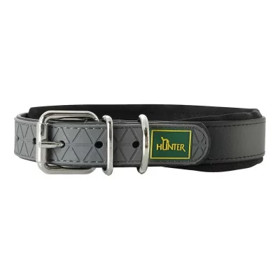 HUNTER  Convenience Comfort Dog Collar Noir 42-50 cm
