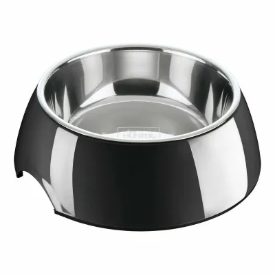 HUNTER  Gamelle en m&eacute;lamine ""Classique"" noir 700 ml