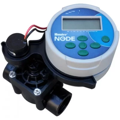 HUNTER  - Vanne programmable 9v 1 avec electrovanne node-100-valve-b