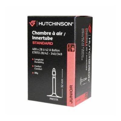HUTCHINSON  Chambre &agrave; Air Adulte Unisexe, Noir, 400 x 28 &agrave; 42 A Ballon