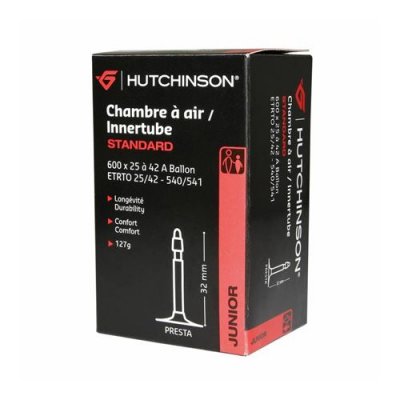 HUTCHINSON  Chambre &agrave; Air Adulte Unisexe, Noir, 600 x 25 &agrave; 42 A Ballon