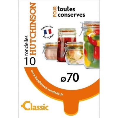HUTCHINSON  Lot de 10 Rondelles universelles - D 80 / 56 x 2,5 mm