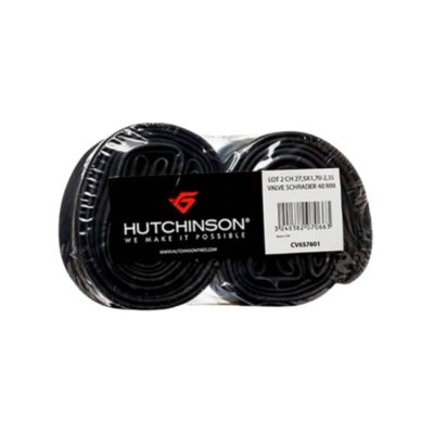 HUTCHINSON  lot de 2 chambres a air 700 butyl schrader 40 mm
