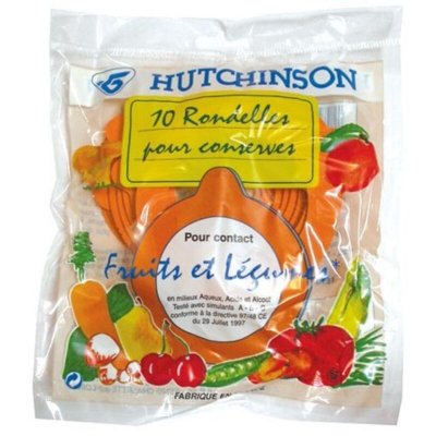 HUTCHINSON  Rondelle caoutchouc Sachet de 10 - 65 x 95 x 3