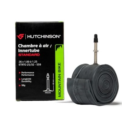HUTCHINSON  Standard Presta 48 Mm Mtb Inner Tube Noir 26&acute;&acute; / 1.00-1.25