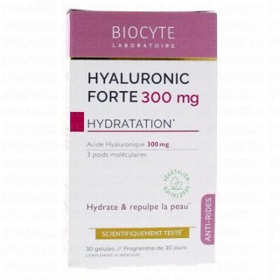 BIOCYTE Hyaluronic Forte Full Spectrum 30 Gelules 