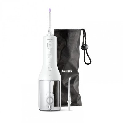 PHILIPS Hydropulseur  SONICARE HX3826/31 Jet dentaire sans fil Blanc