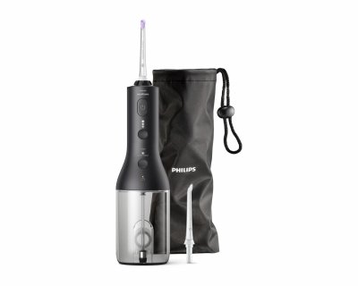 PHILIPS Hydropulseur  SONICARE HX3826/33 Jet dentaire sans fil Blanc