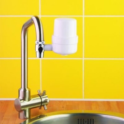 HYDROPURE  Filtre-Robinet Serenity Ecologique, Blanc, 1 Unit&eacute;