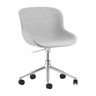 NORMANN COPENHAGEN Hyg Chair Swivel 5W Gaslift Full Upholstery Alu - 