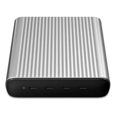 TARGUS Hyper Hj 245w Gan Eu/uk Cord Type C Universal Charger Argent&eacute;