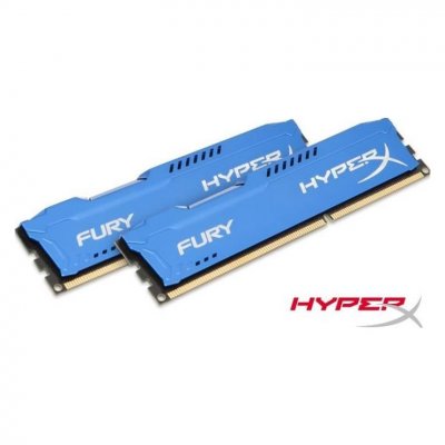 KINGSTON Hyperx fury 16 go kit dual channel bleu HX316C10FK2/16