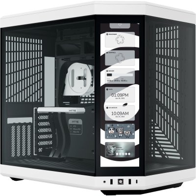HYTE  Y70 Touch Infinite - Blanc / Noir