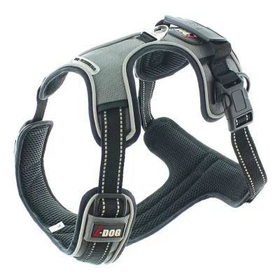 I DOG  - harnais style - taille l - gris - pour chien 3005552240031