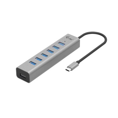 I TEC I-tec Metal 7 Port Usb C Hub Argent&eacute;