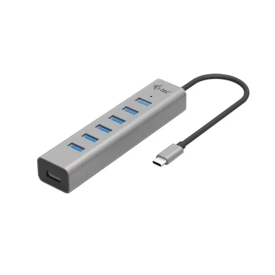 I TEC I-tec Metal 7 Port Usb C Hub Argent&eacute;