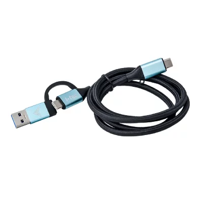 I TEC I-tec Usb-c Cable To Usb-c/a Bleu,Noir