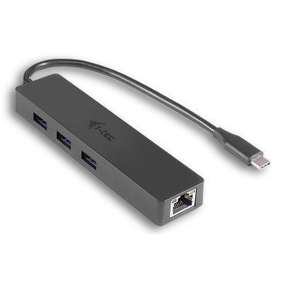 I TEC I-TEC USB-C SLIM HUB + GLAN USB-C 3 PORT HUB USB 3.0 + GLAN 