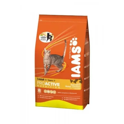 IAMS  croquettes au poulet - toutes races - 3kg - pour chat adulte