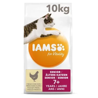 IAMS  for Vitality - Senior Poulet pour Chat 2 x 10 kg