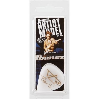 IBANEZ  B1000svrwh - 6 M&eacute;diators Steve Vai Blanc - 1mm