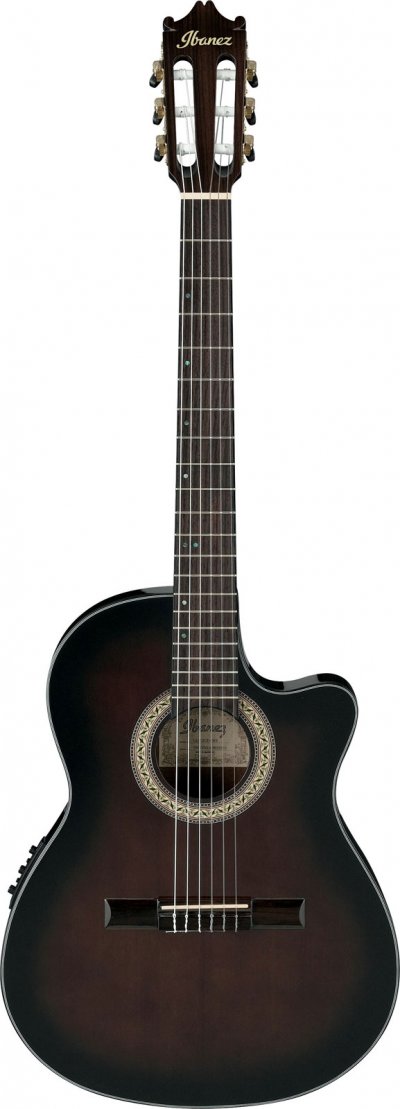 IBANEZ  GA35TCE-DVS Classique Guitare, Dark Violin Sunburst
