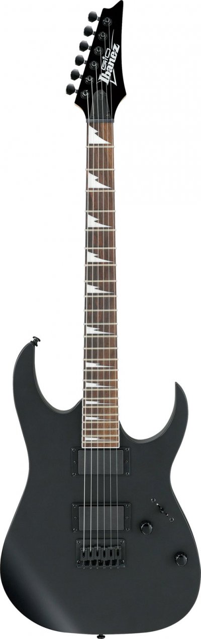 IBANEZ  Grg121dx-Bkf Black Flat - Guitare &Eacute;lectrique