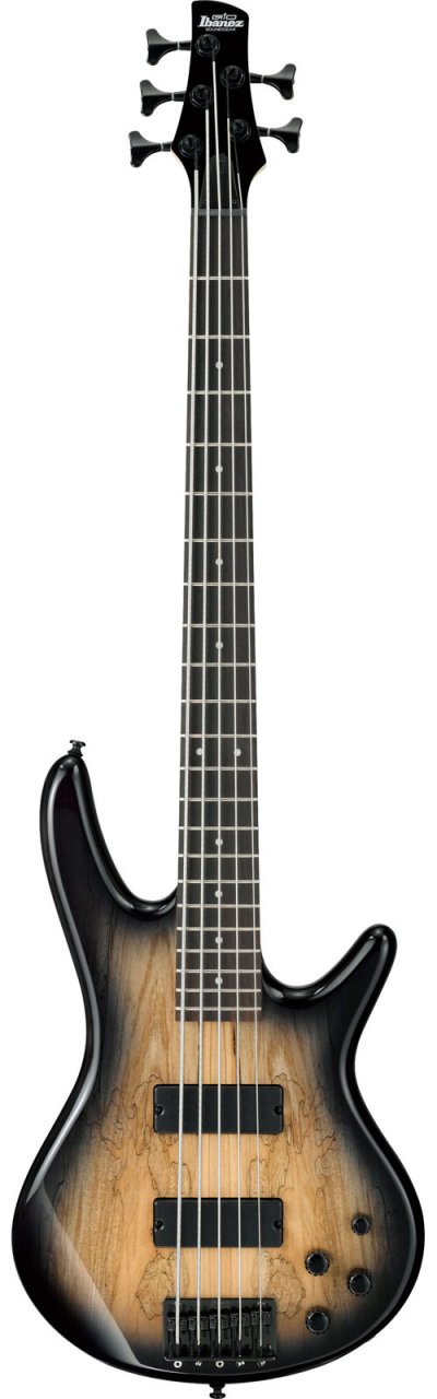 IBANEZ  GSR205SM-NGT - Natural Gray Burst - Guitare basse 5 cordes